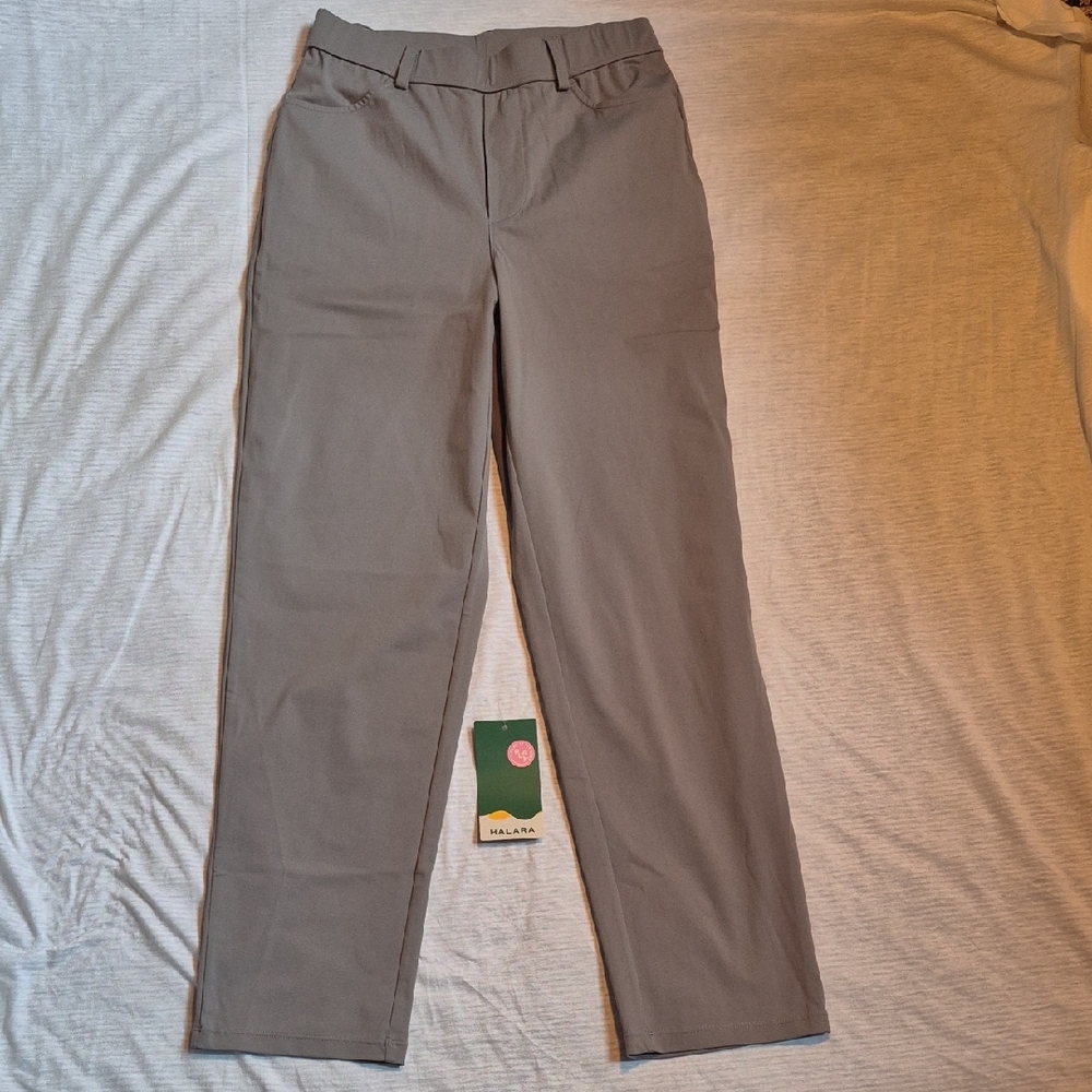 HALARA Women's Active Pants in Gray Size XS